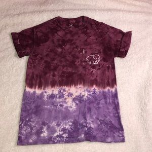 Ivory Ella purple tie dye t shirt